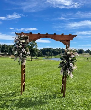 Arch Florals and Rental Arch Wedding Flowers