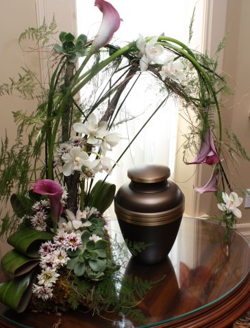 Arch of Serenity Cremation Feature Design