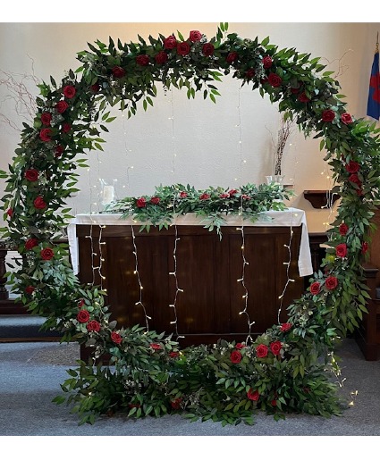 arch you a beauty Ceremony/Reception Floral Arch