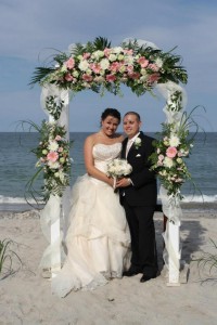 Archway Beautiful setting for a outside ceremony