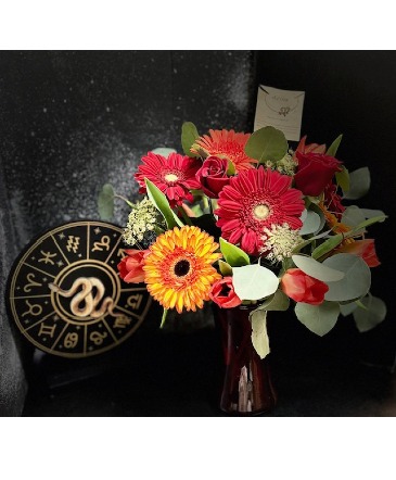 Aries Arrangement Zodiac Arrangement in Haverhill, MA | Welcome To Floristry