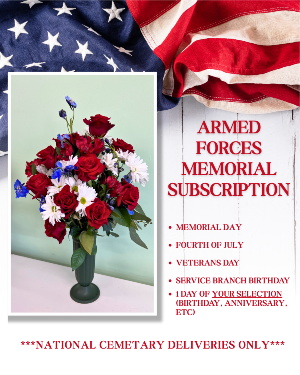 Armed Forces Memorial Subscription Patriotic