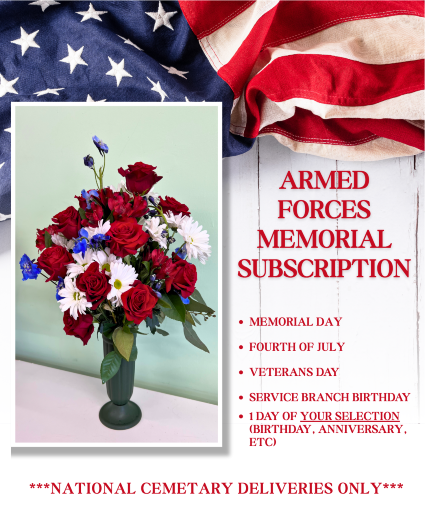 Armed Forces Memorial Subscription Patriotic