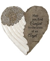 Arms of an Angel Garden Stone 10156 Sympathy Keepsake