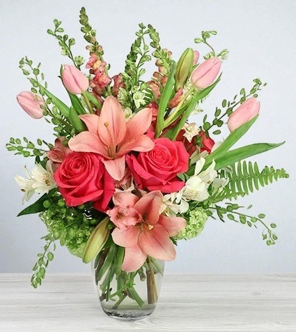 Array of Pinks Floral Arrangement