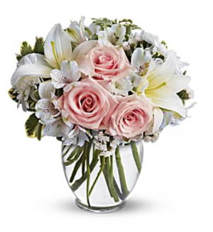 Arrive in style  Vase one sided arrangement 