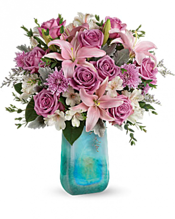 Art Glass Treasure Bouquet