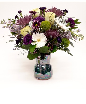 ART in ART Flowers in a handmade ceramic vase in Hibbing, MN | JOHNSON FLORAL ART in ART Flowers in a handmade ceramic vase in Hibbing, MN | JOHNSON FLORAL