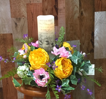 Artificial Eternal Flame arrangement Slik
