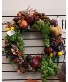 Artificial Harvest Fruit  Wreath