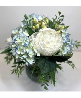 Artificial Hydrangea and Peony Arrangement  