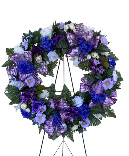 Artificial Standing Wreath  