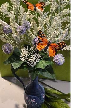 (artificial) TWO BUTTERFLIES 