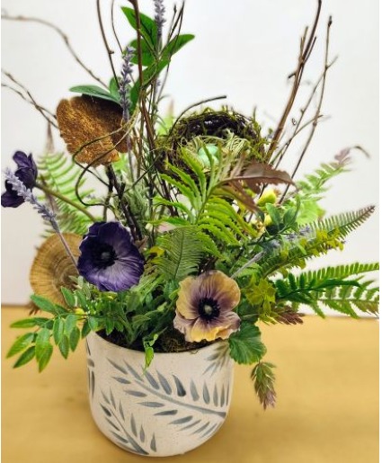 Artificial Wild Fern Arrangement