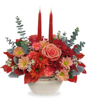 Artisanal Harvest Centerpiece Teleflora's T23T105A