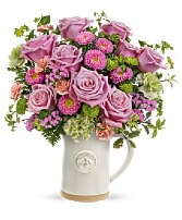 Artisanal Pitcher Bouquet Mother's day