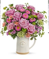 ARTISNAL PITCHER BOUQUET FLOWERS MAY VARY Mothers day