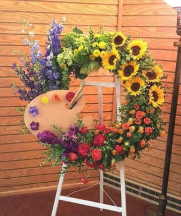 Artist tribute  in Ozone Park, NY | Heavenly Florist