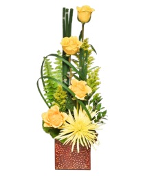 As Good As Gold Flower Arrangement