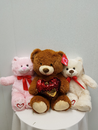 Gift-Assorted bears You can order the bears online with your order. Just go to the gift section or give us a call