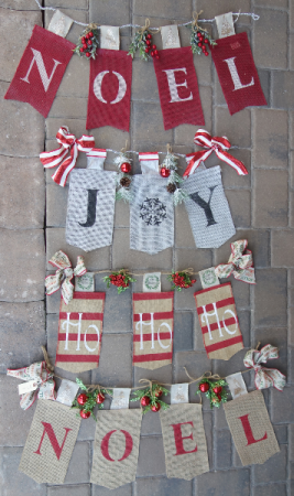Assorted Burlap Christmas Banners ADD-ON ITEM ONLY! in Spring Hill, FL | THE IVY COTTAGE Assorted Burlap Christmas Banners ADD-ON ITEM ONLY! in Spring Hill, FL | THE IVY COTTAGE