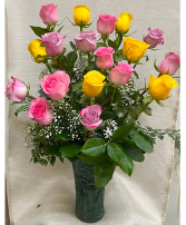 Assorted Colors Roses 