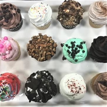 Assorted Cupcakes Sweet Blossoms