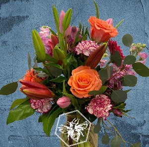 Assorted Lilies and Roses Designers Choice 