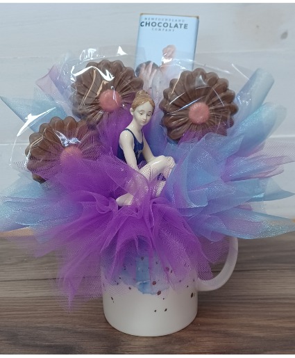 Assorted NL Chocolate with Keepsake Dance Figurine 