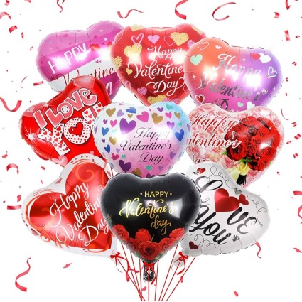 Assorted Valentine's Day Mylar Balloon 