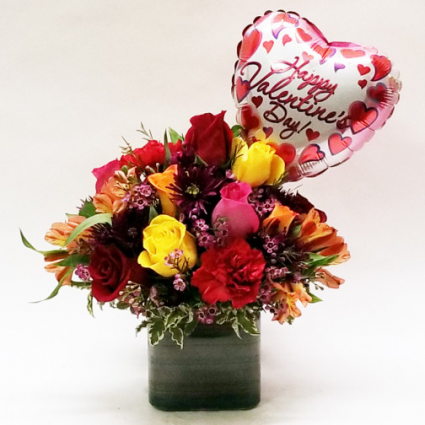 Assorted Valentine's Day Special Includes Sm. Balloon
