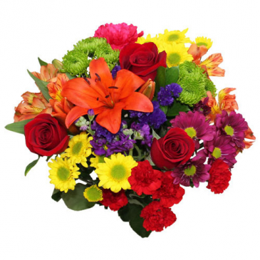 assorted wrap flowers