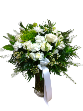 Astonishing White Flower Arrangement