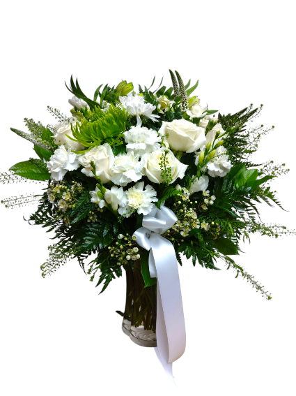 Astonishing White Flower Arrangement