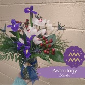 Astrology Series Aquarius Vase Arrangement