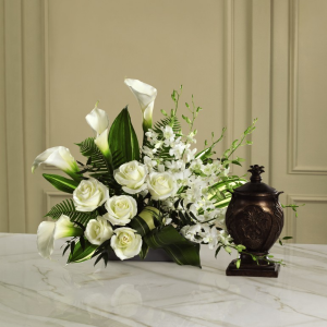 At Peace Arrangement Urn Tribute in Las Vegas, NV | Blooming Memory At Peace Arrangement Urn Tribute in Las Vegas, NV | Blooming Memory