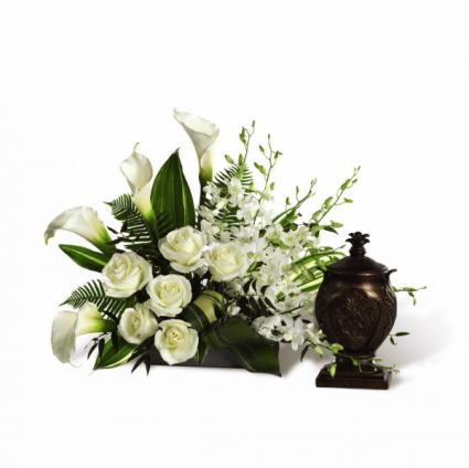 At Peace Cremation Flowers  (Urn not included)