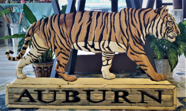AU Wooden Tiger Gift Item