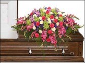 ETERNAL BEAUTY CASKET SPRAY  Funeral Flowers