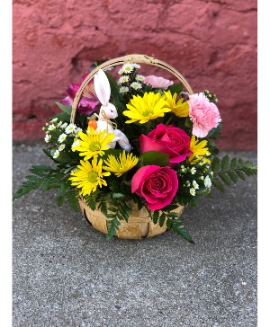 Aubrey's Bunny Basket  Easter or Sprng