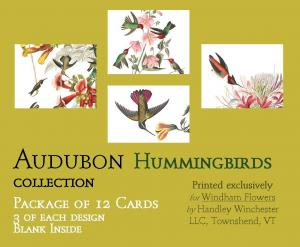 Audubon Card Set Hummingbird Collection
