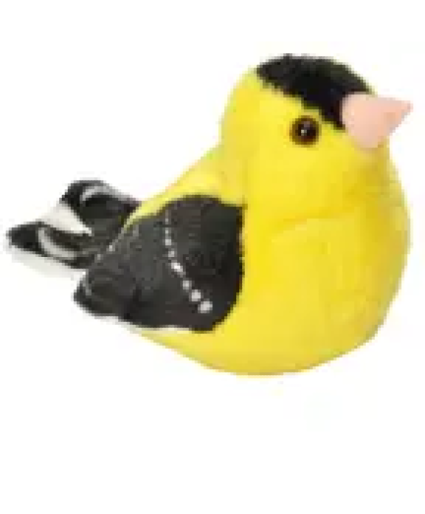 Audubon Ii American Goldfinch Stuffed Animal W Sou plush