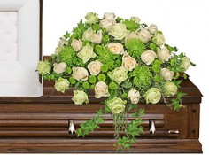 Overflowing Affection Casket Spray