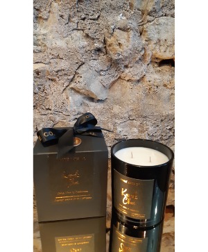 Aurie Luxe Co. Soy Candle  10oz 60hr burn Chai Spice & Cardamom