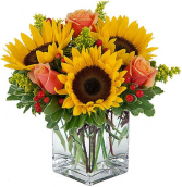 Summer Sunset Floral Arrangment