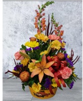 Autumn Adventure FHF-F4215 Fresh Flower Arrangement (Local Delivery Area Only)