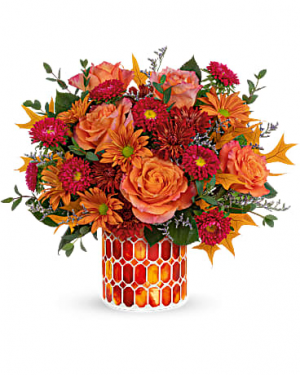 Autumn Aglow Arrangement in Warrington, PA | ANGEL ROSE FLORIST INC. Autumn Aglow Arrangement in Warrington, PA | ANGEL ROSE FLORIST INC.