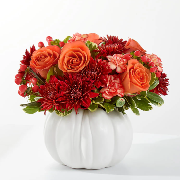 Autumn Air Pumpkin Bouquet fall in Germantown, MD | Oaxaca Florist