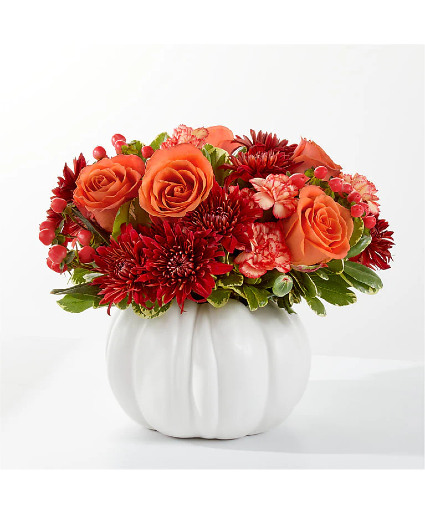 Autumn Air Pumpkin Bouquet Fresh Arrangement