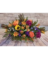 Autumn Amethyst Arrangement